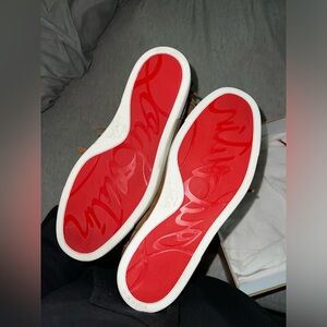 Brown Women’s Christian Louboutin Moccasins brand new in box NEVER worn.